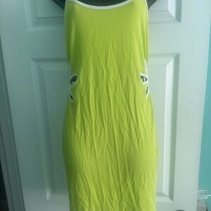 Forever 21 Lime Green Mini Dress